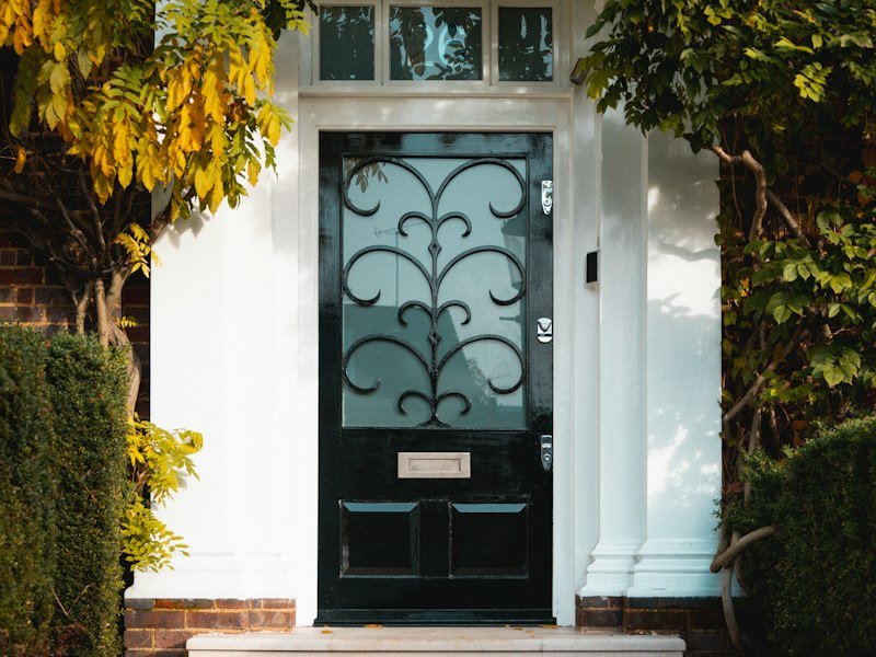 Exterior entry door